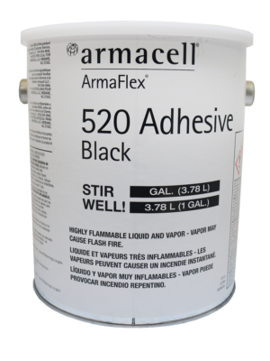Adhesivo 520 presentacion de galon Marca Armaflex Galon negro
